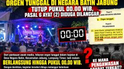 MoU Baru Diteken, Hiburan Organ Tunggal Hajatan di Negara Batin Jabung Diduga Langgar Aturan