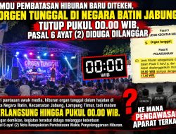 MoU Baru Diteken, Hiburan Organ Tunggal Hajatan di Negara Batin Jabung Diduga Langgar Aturan