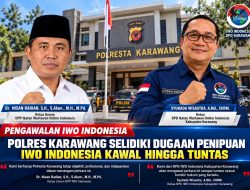Ketum DPP IWO-Indonesia Ingatkan Penyidik Polres Kerawang