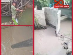 Sungai PDAM Desa Bumi Etam Keruh. Warga Keluhkan Limbah Erosi Diduga Dari PT. GAM dan PT. Indexim Coalindo