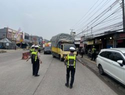 Hari Keempat Operasi Patuh Maung 2026, Polres Serang Sasar Pelanggaran Lalu Lintas di Pasar Tambak Kibin